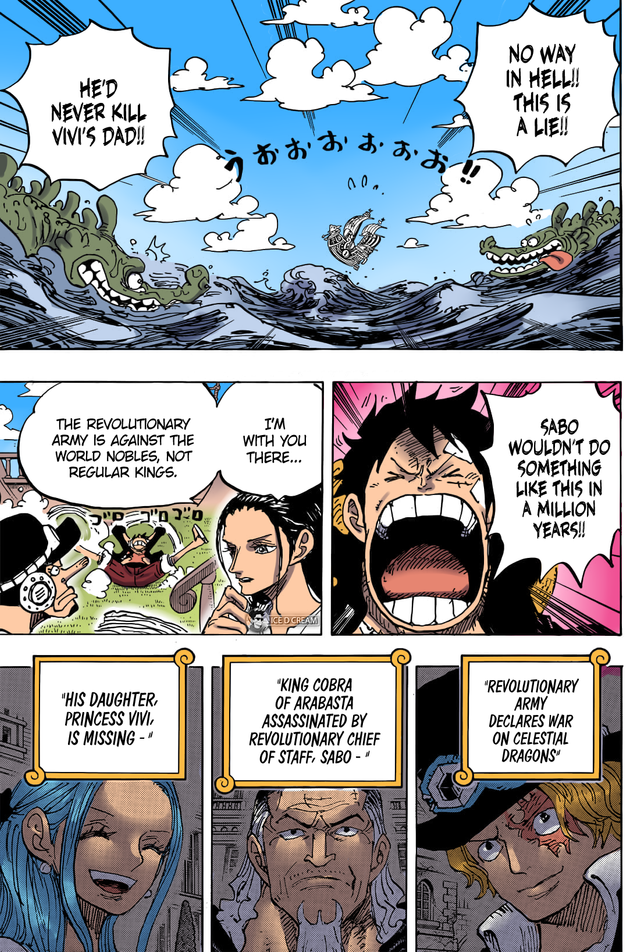 One Piece Chapter 1060 Colored Full