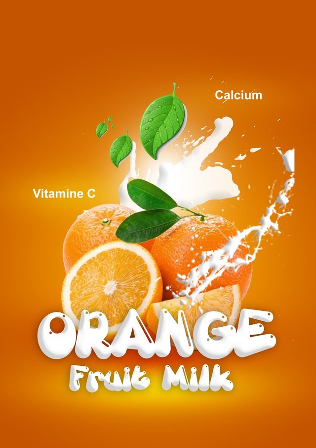 Easy Way To Make A Fresh Milk Poster Poster Cara Mudah