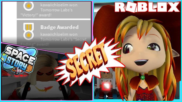 Roblox Gameplay Space Story I Got The Insane Secret Ending Steemit - roblox adventure story secret obby
