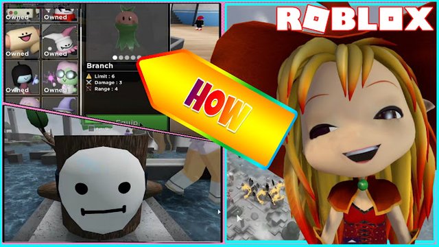 Roblox Gameplay Tower Heroes Getting The New Hero Branch Steemit