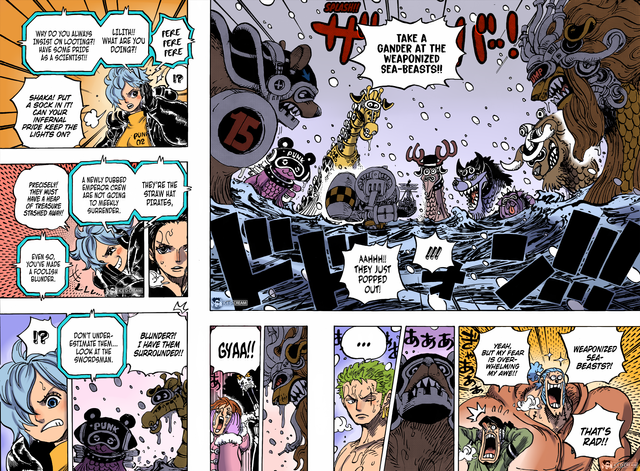 One Piece Chapter 1062 Colored | Adventure in the Land of Science