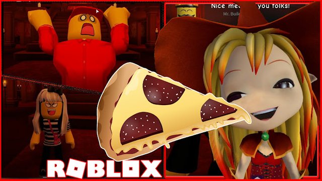 Roblox Gameplay Mansion Story Chapter 1 Visiting The Mansion Of Builder Man From Work At A Pizza Place Steemit - roblox pizza place game play