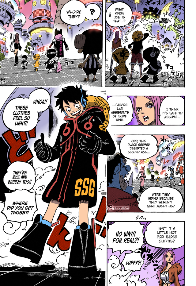One Piece Chapter 1063 The Only Family I've Got Colored Full