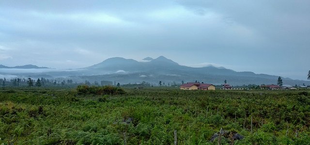 Lanskap puncak al kahfi Takengon dari kabupaten Bener Meriah. (Foto Breedie/Fauzan)