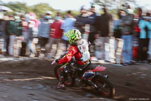 Open Grasstrack Championship 2019 Piala Kapolres Bener Meriah menyambut HUT Bhayangkara ke-73 di sirkuit buatan Desa Rembele, Minggu 30 Juni 2019.