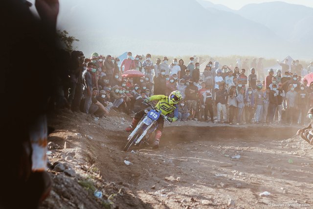 Open Grasstrack Championship 2019 Piala Kapolres Bener Meriah menyambut HUT Bhayangkara ke-73 di sirkuit buatan Desa Rembele, Minggu 30 Juni 2019.