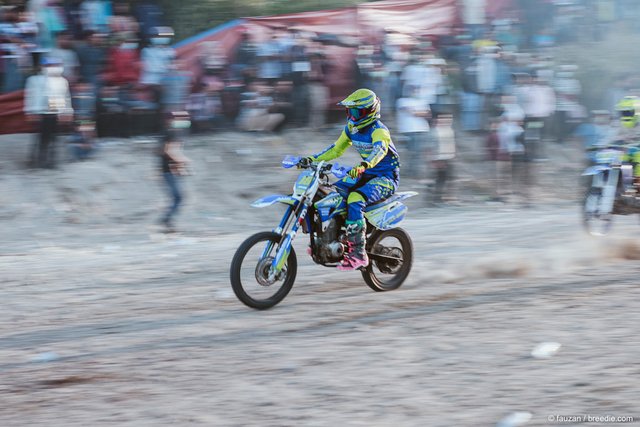 Open Grasstrack Championship 2019 Piala Kapolres Bener Meriah menyambut HUT Bhayangkara ke-73 di sirkuit buatan Desa Rembele, Minggu 30 Juni 2019.