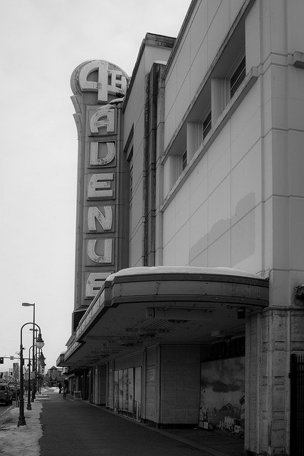 NW exterior street view of 4th Ave. Theatre