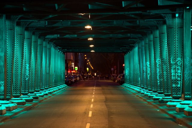 Illuminated Tunnel