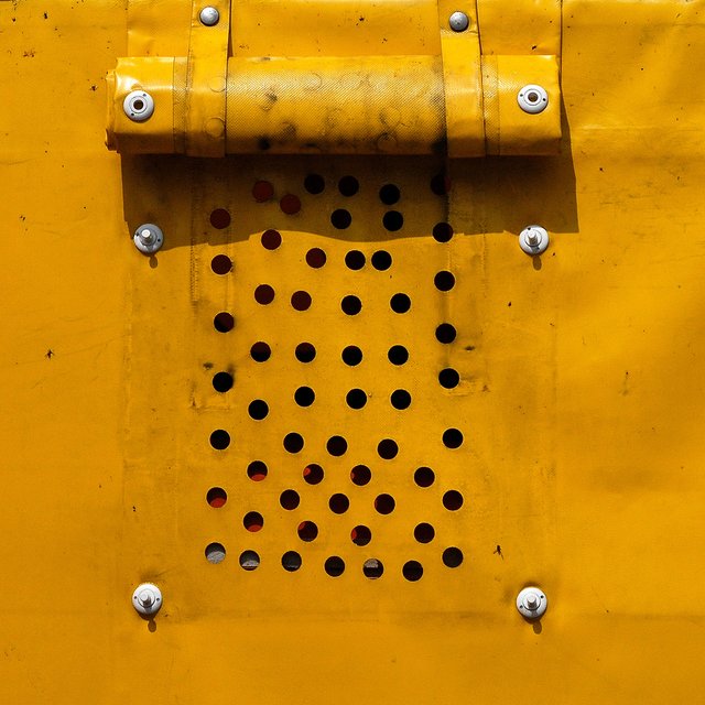 yellow with holes | by Werner Schnell (1.stream)