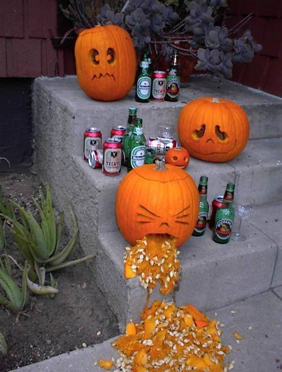 Drunk Pumpkin