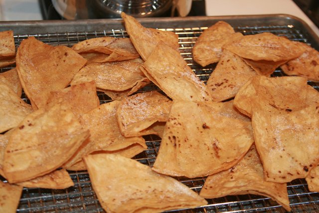 Image result for homemade tortilla chips