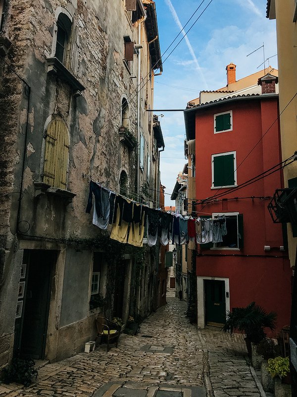 Small streets of Rovinj