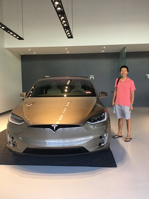 Picking up Tesla from Austin Service Center