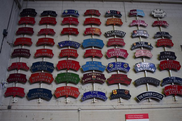 National Railway Museum - Train Nameplates
