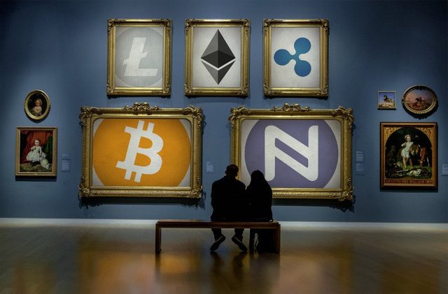 Cryptocurrency Art Gallery