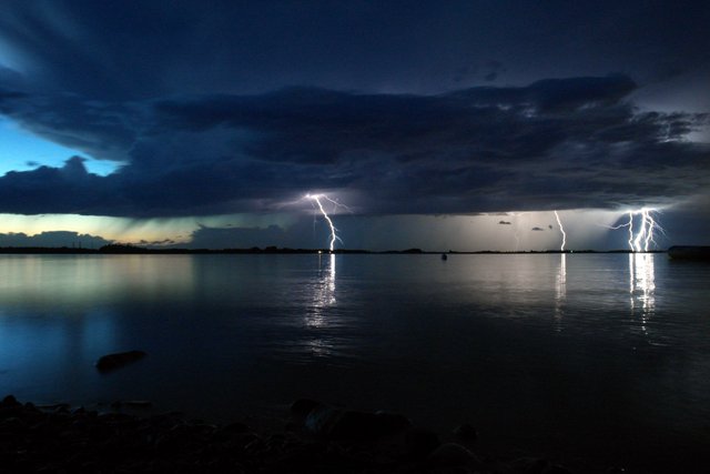 lightning strike