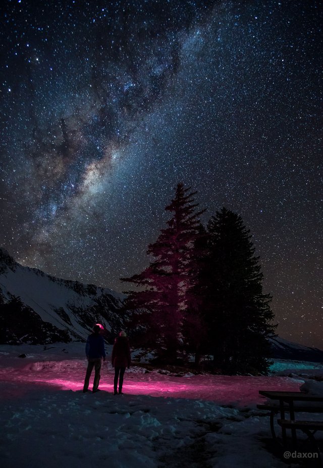 Milky way - mount Cook New Zealand
