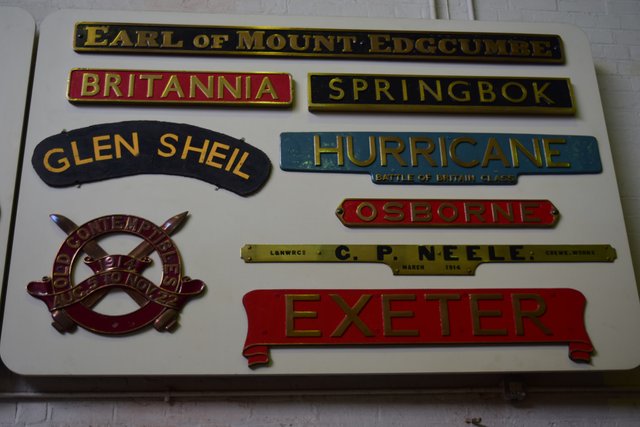 National Railway Museum - Train Nameplates