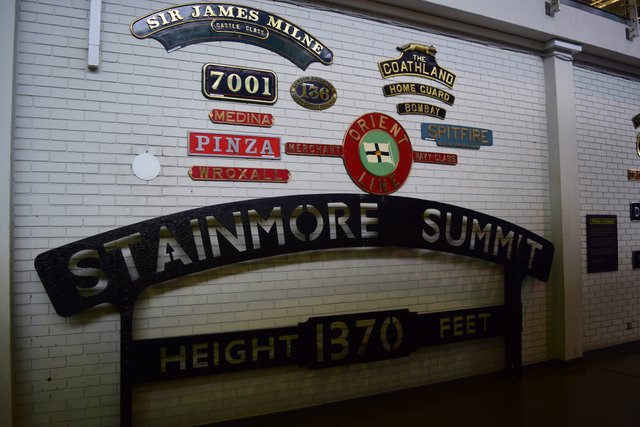 National Railway Museum - Train Nameplates