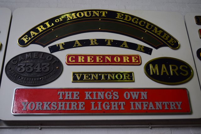 National Railway Museum - Train Nameplates