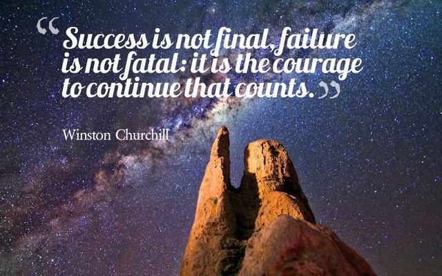 Winston Churchill Quote about Resiliency