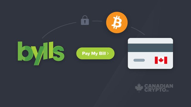 Pay Your Canadian Credit Card With Bitcoin Using Bylls Com Steemit - 