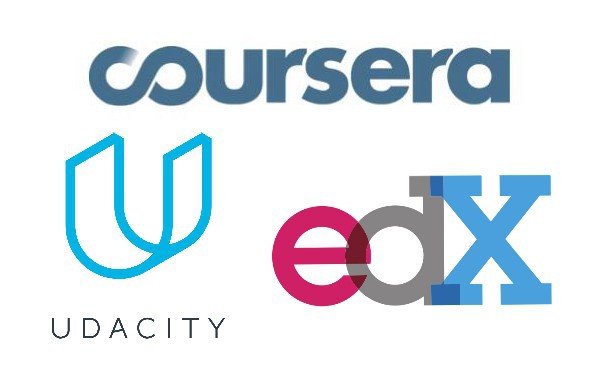 MOOC providers: Coursera, Udacity, edX