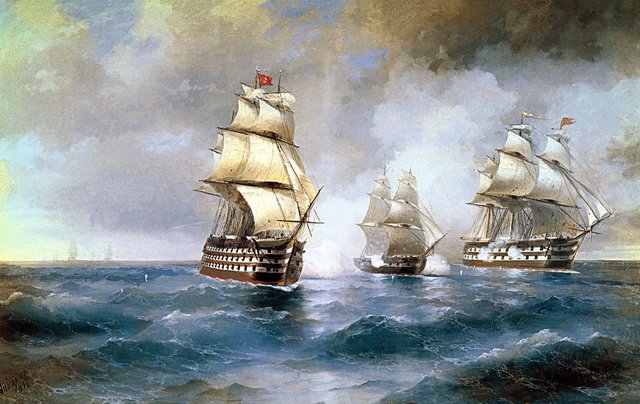 Image from: [https://commons.wikimedia.org/wiki/File:Aivazovsky,_Brig_Mercury_Attacked_by_Two_Turkish_Ships_1892.jpg](https://commons.wikimedia.org/wiki/File:Aivazovsky,_Brig_Mercury_Attacked_by_Two_Turkish_Ships_1892.jpg)