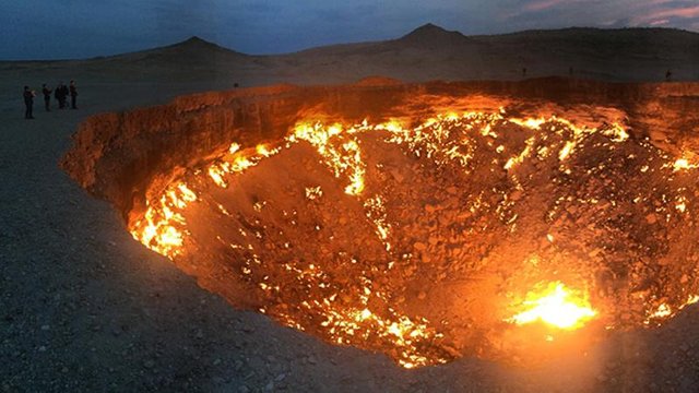 The Strange Phenomenon Of The Karakum Desert In Turkmenistan