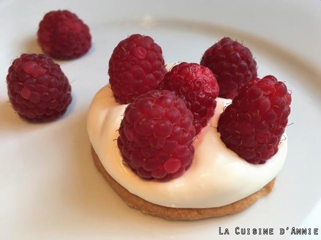 Tarte Framboises Chantilly