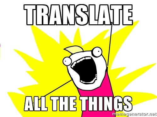 Translate all the things