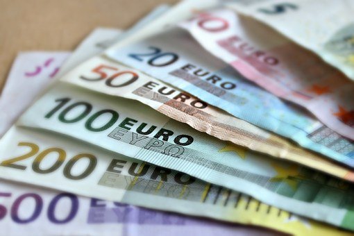 Billete De Banco, Euro, Billetes