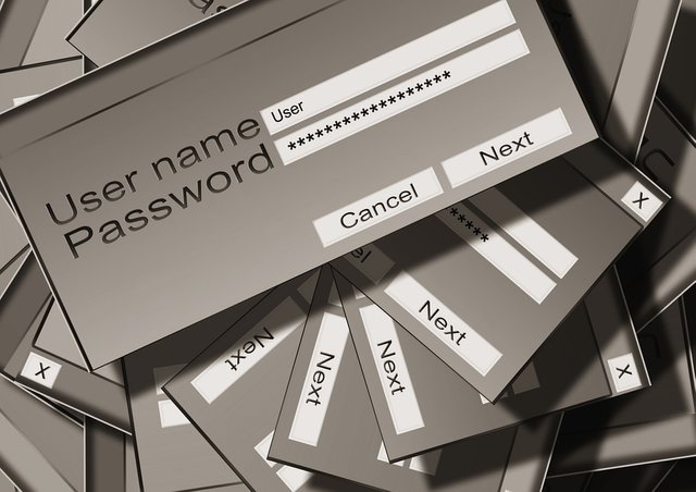 Usernames and Passwords