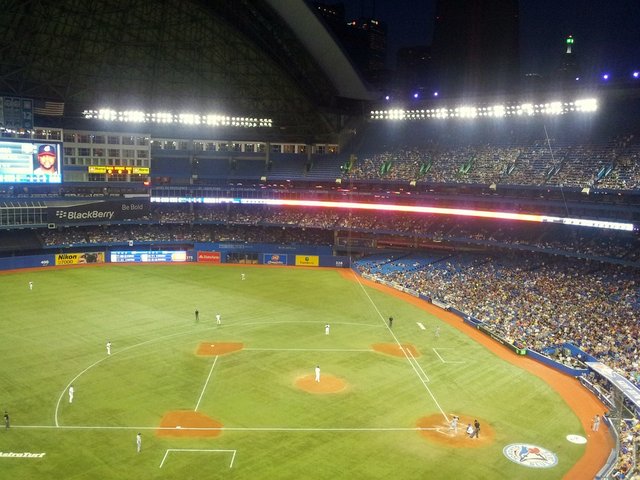 Baseball, Stadium, Dome, Fans, Sports, Rogers Center