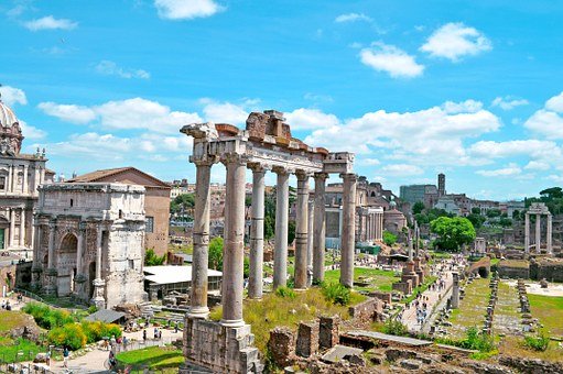 Roma, Italia, El Foro Romano