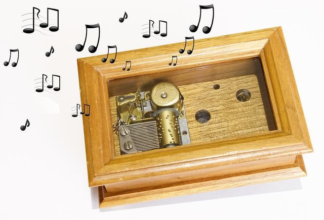 Technology, Mechanics, Wood, Casket, Musical Instrument