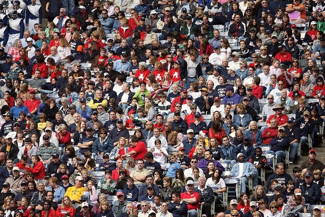 Crowd, Sports Fans, Spectators, Stadium, People