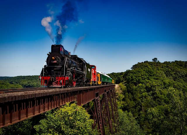 Train, Locomotive, Travel, Transportation, Railroad