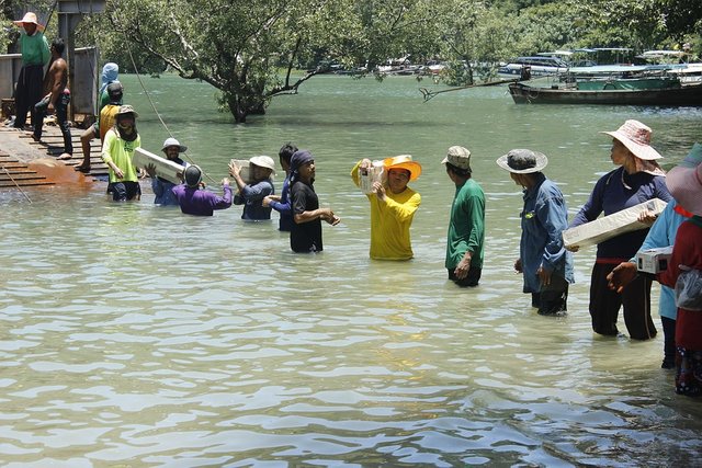 Obrero, Tailandia, Solidaridad