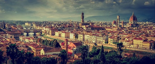 Florencia, Tuscany, Italia, Panorama