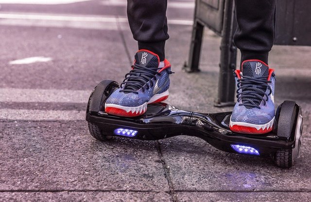 Hoverboard, E-Board, Wheels, Exit, Nike, Shoes, Drive