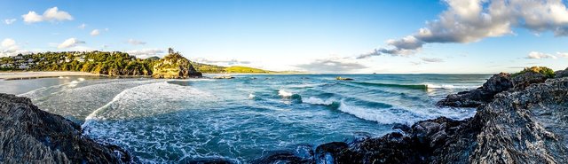 A beautiful surf spot.