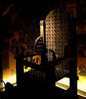 Torture, Medieval, Chair, Throne