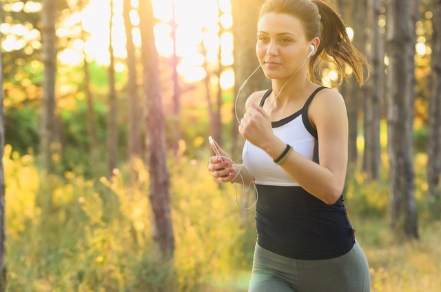 People, Woman, Exercise, Fitness, Jogging, Running