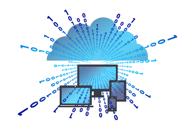 Cloud, Monitor, Cloud Computing, Binary Code, Binary