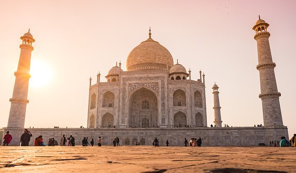 India, Taj-Mahal, Agra, Tumba, Templo