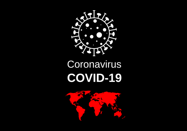 Coronavirus, CoViD-19 and world map