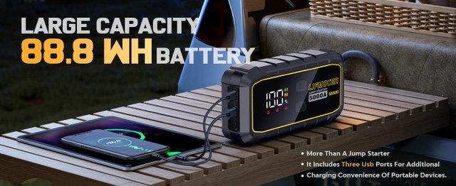 portable jump starter