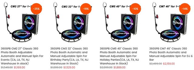 360SPB 360 photo booth
